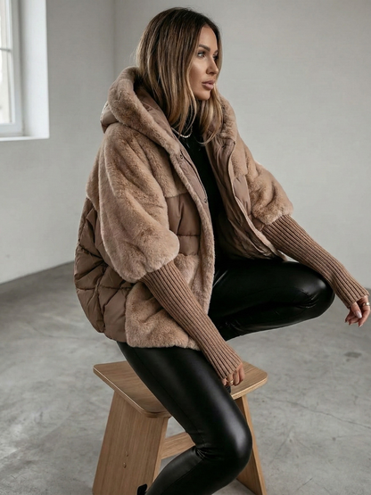 Doudoune femme à capuche – doublée