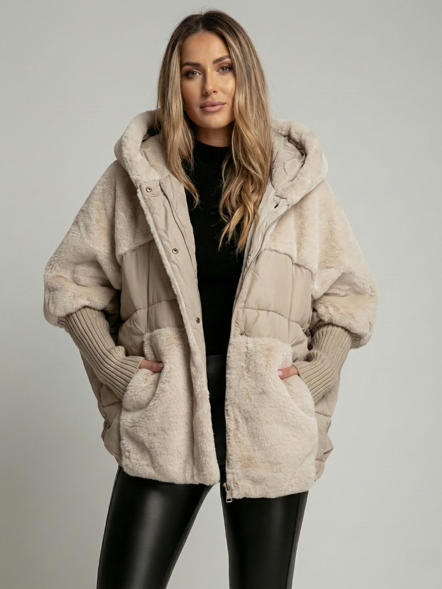 Doudoune femme à capuche – doublée